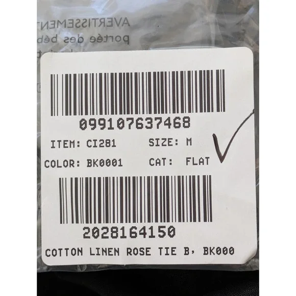 J. Crew Linen Cotton Blend Tie Back Midi Dress Size M Black NWOT $128 CI281 - Picture 9 of 9